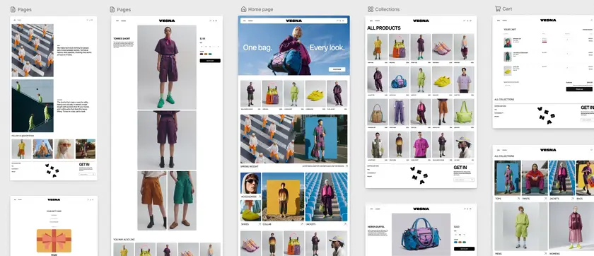 Shopify products