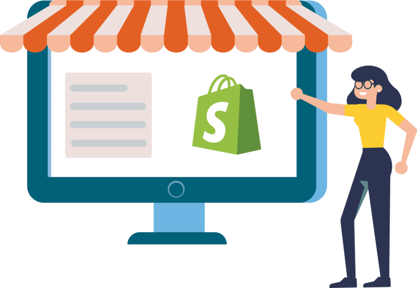 Shopify store picture